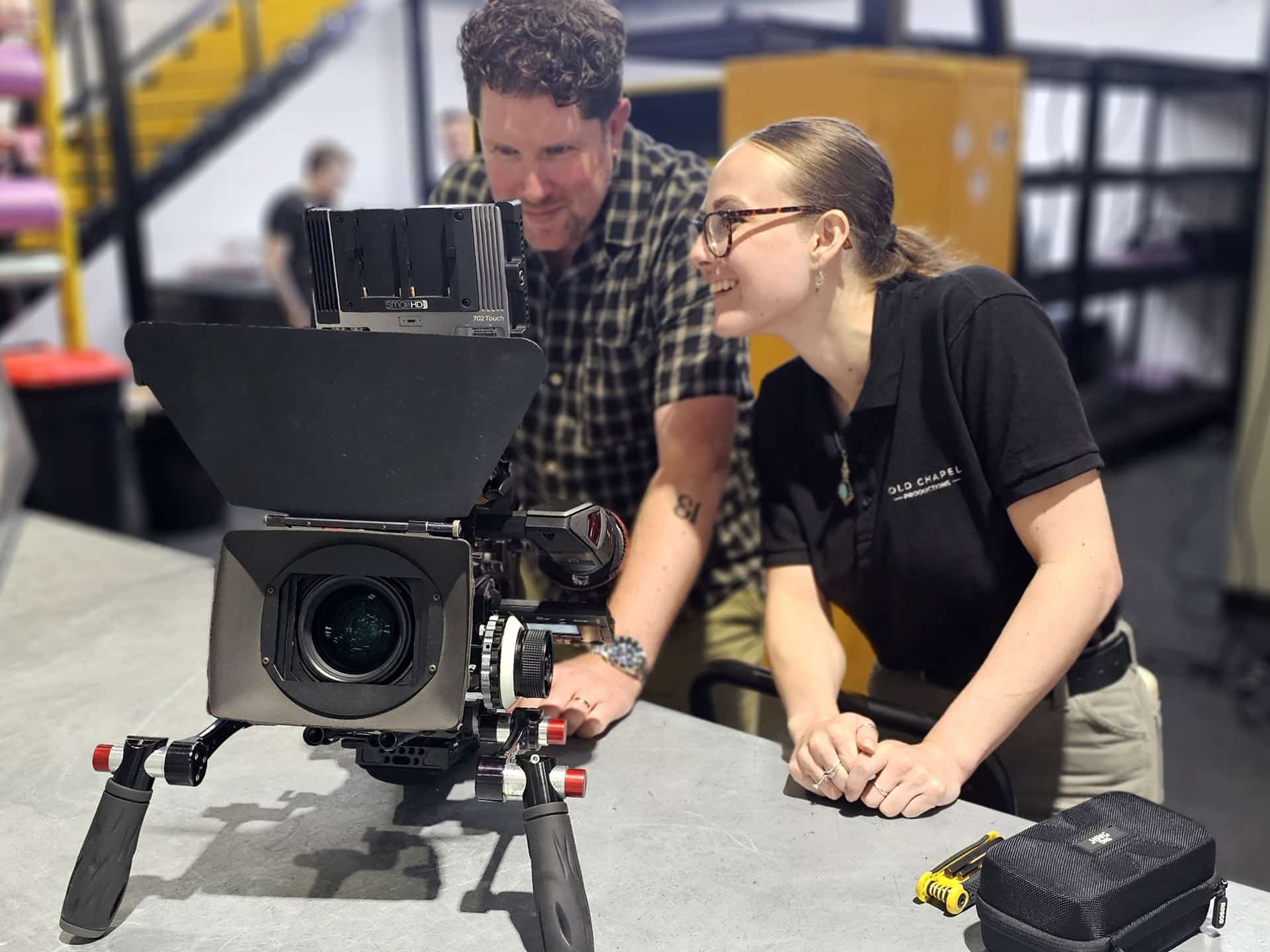 Filming The Vile Bites in Brighton in September 2025