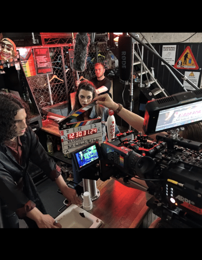 Instagram - On set in brighton for Vilebites