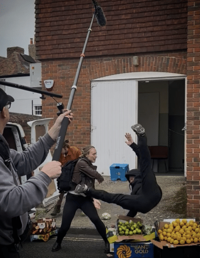 Instagram - Sound Department on set for Final Truth